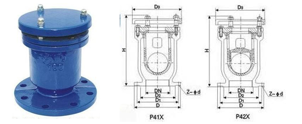 P41X、P42X快速自動排氣閥