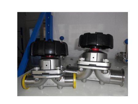 G81F不銹鋼衛(wèi)生級隔膜閥